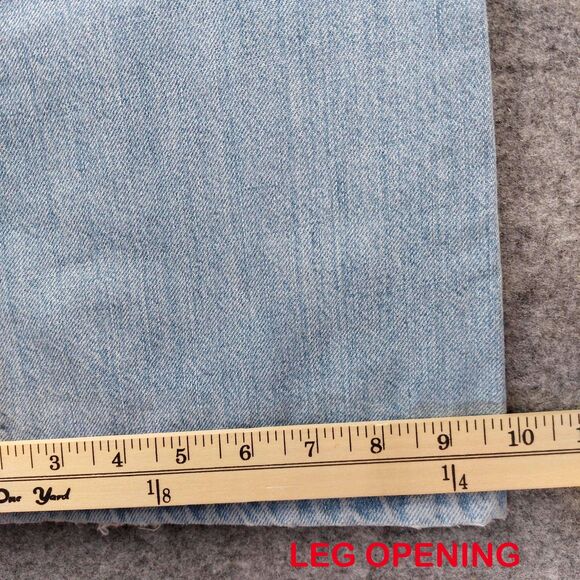 Vintage Tommy Hilfiger Jeans Womens 6 Light Wash Low Rise Hipster Flare 00s - Picture 7 of 12